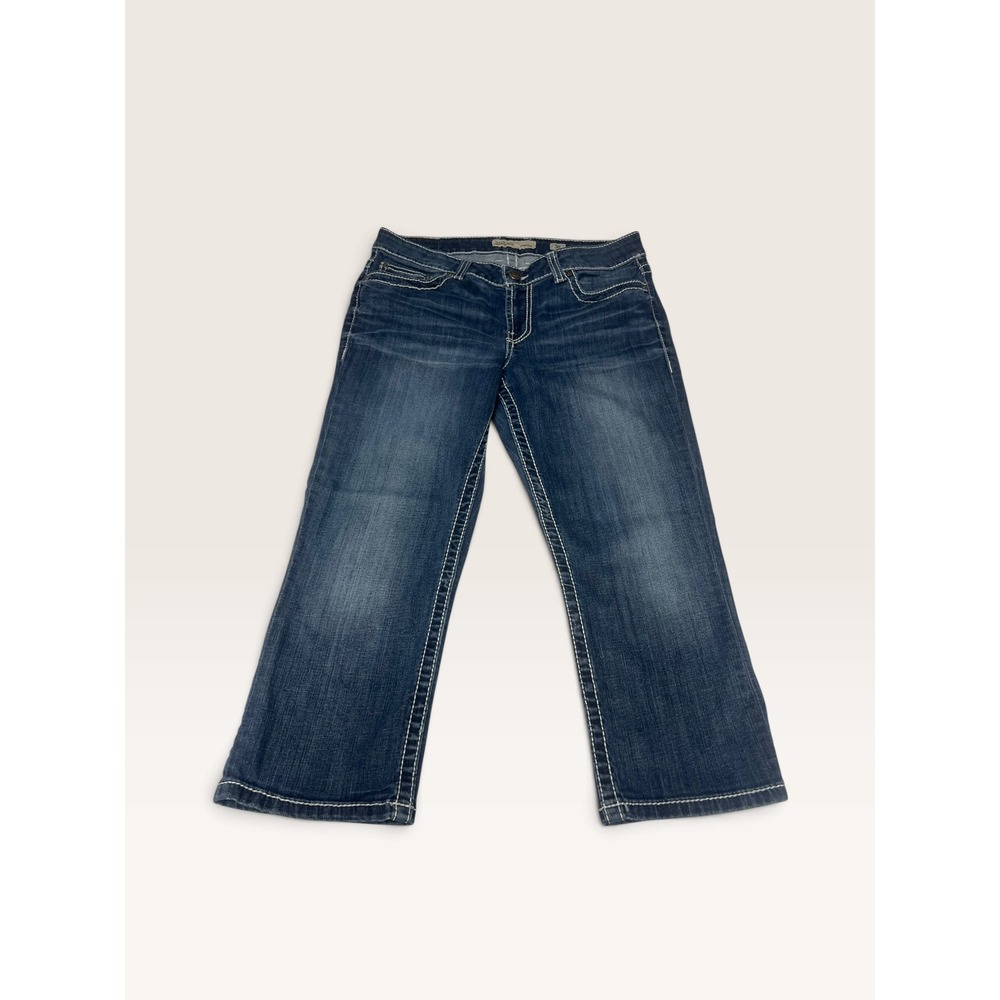 BKE Denim Dakota Womens Size 30 Bootcut Jeans Dark Wash Western Y2K BPL1322